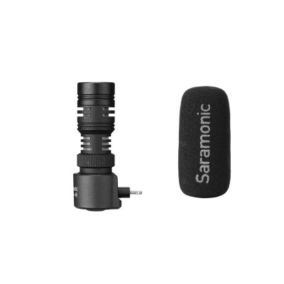 Saramonic SmartMic+ Di - Directional Condenser Microphone for Lightning iOS device