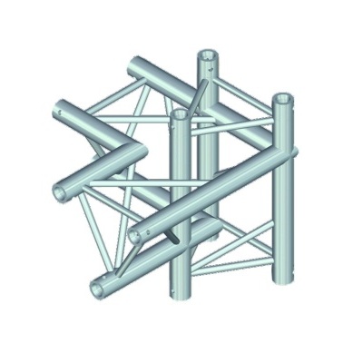 ALUTRUSS TRILOCK E-GL33 C-44 4-Way Piece \/ left