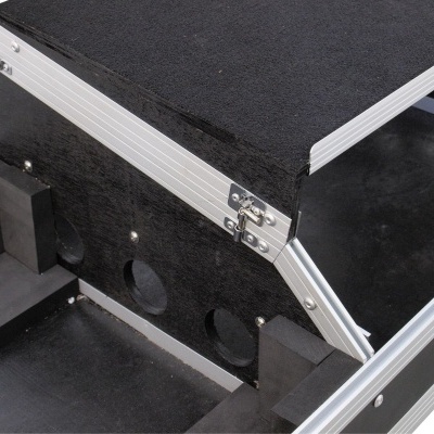 ROADINGER Console Road Table 2xTT with Laptop Tray