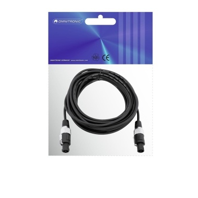 OMNITRONIC Speaker cable Speaker 2x1.5 10m bk