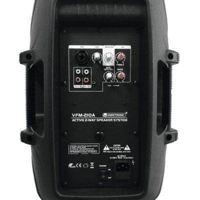 OMNITRONIC VFM-210A 2-Way Speaker, active