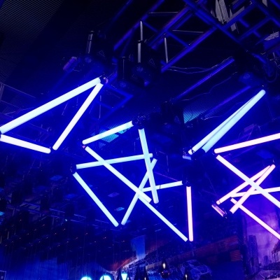 EUROLITE LED Space Tube 100 + 2x HST-500 EUROLITE LED Space Tube 100 + 2x HST-500