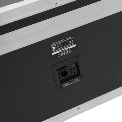 ROADINGER Flightcase 8x AKKU IP PAR 7 QCL WDMX with charging function