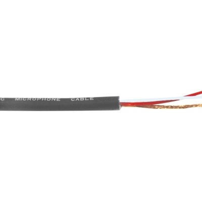 OMNITRONIC Microphone cable 2x0.22 100m bk