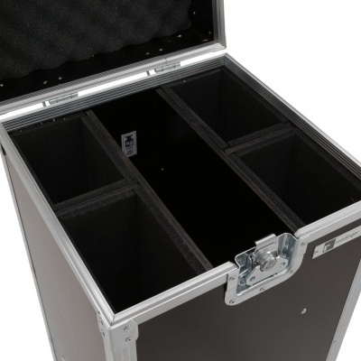 ROADINGER Flightcase 4x LED IP T-Bar 16 QCL Leiste