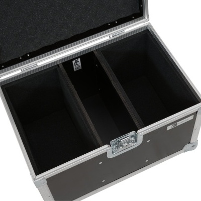 ROADINGER Flightcase 2x LED CBB-2WW/CW