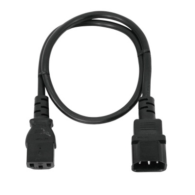 OMNITRONIC IEC Extension 3x1.0 0.6m bk