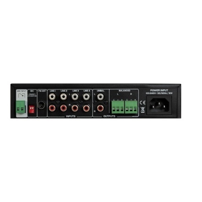OMNITRONIC EP-220PS Preamplifier with MP3 Player, Bluetooth and FM Radio 9.5"