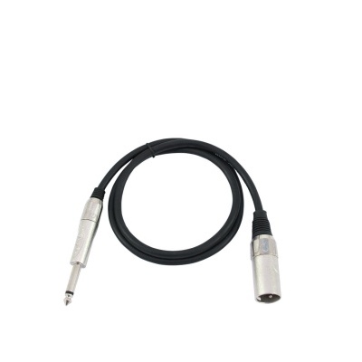 OMNITRONIC Adaptercable XLR(M)/Jack mono 0.9m bk