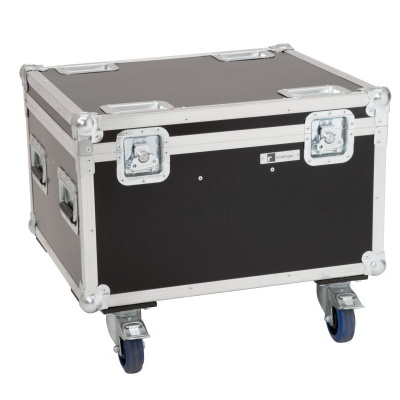 ROADINGER Flightcase 4x LED IP PAR 7x8W QCL/7x9W SCL with wheels