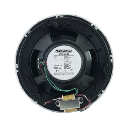 OMNITRONIC CSX-8 Ceiling Speaker white