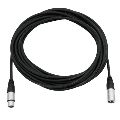 SOMMER CABLE XLR cable 3pin 15m bk Neutrik
