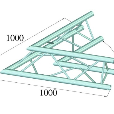 ALUTRUSS TRILOCK E-GL33 C-20 2-Way Corner 60°