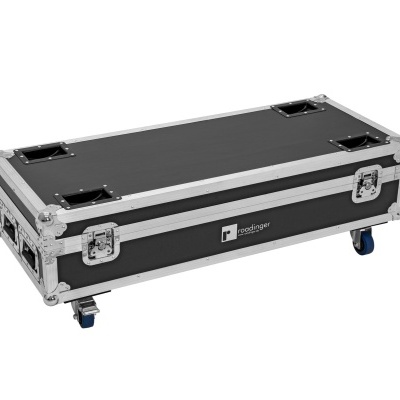 ROADINGER Flightcase 8x AKKU IP UP-4 QuickDMX with charging function