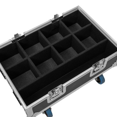 ROADINGER Flightcase BAS-1 8x SILENT PAR 6 QCL FLOOR
