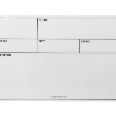 ACCESSORY Label Self adhesive 130x85mm