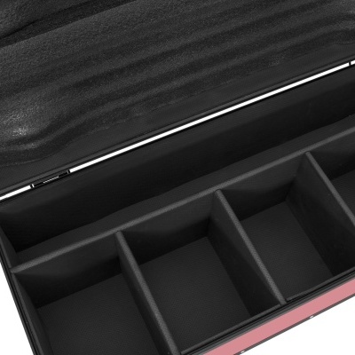 ROADINGER Flightcase 4x LED Umbrella