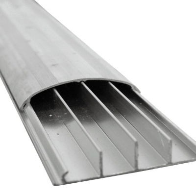 EUROLITE Floor Cable Channel 75mm silver 2m