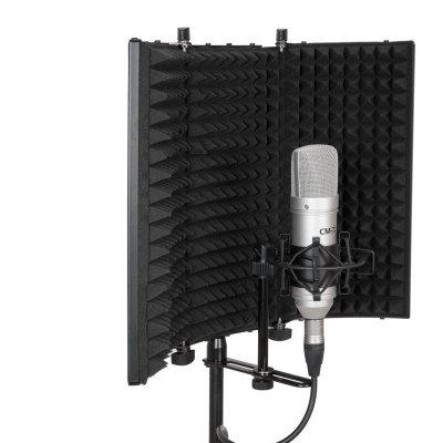 OMNITRONIC AS-03 Microphone Absorber System, foldable