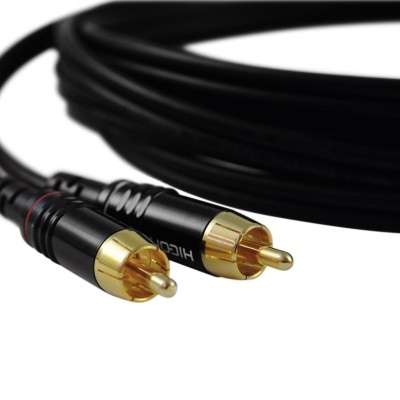 SOMMER CABLE RCA cable 2x2 3m bk Hicon SOMMER CABLE RCA cable 2x2 3m bk Hicon