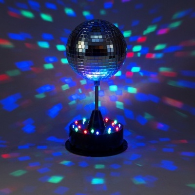 EUROLITE LED Mirror Ball 13cm with Base