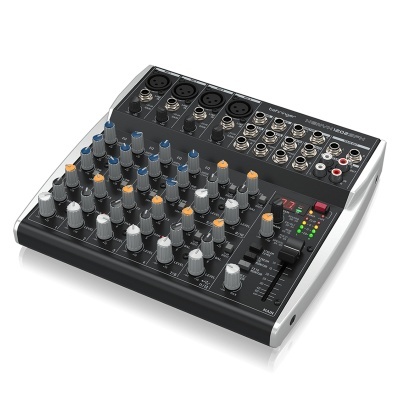 Behringer XENYX 1202SFX Premium Analog 12-Input Mixer with USB Streaming Interface