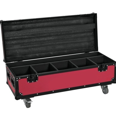 ROADINGER Flightcase 4x LED Umbrella