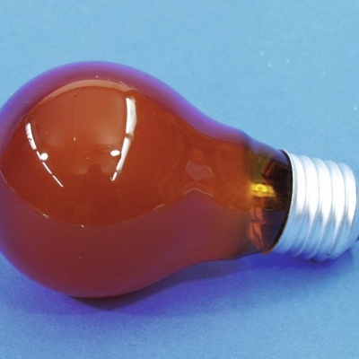 OMNILUX A19 230V/25W E-27 orange