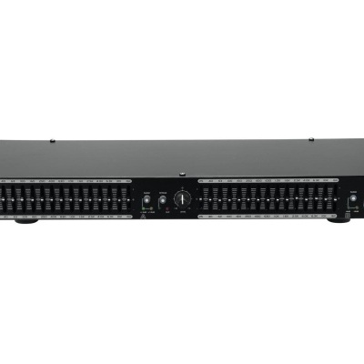 OMNITRONIC GEQ-2150 Equalizer 2x15-Band