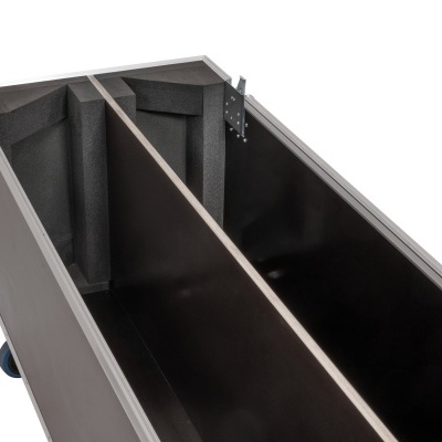 ROADINGER Flightcase 2x LCD ZL65