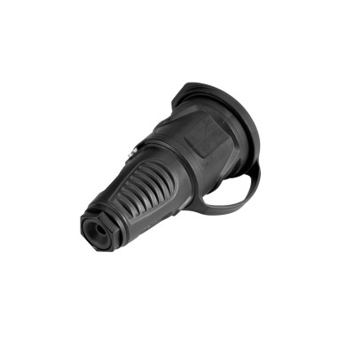 PC ELECTRIC Safety Connector Rubber bk/bu