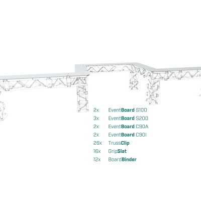 OnTruss EventBoard C90I PREMIUM grey