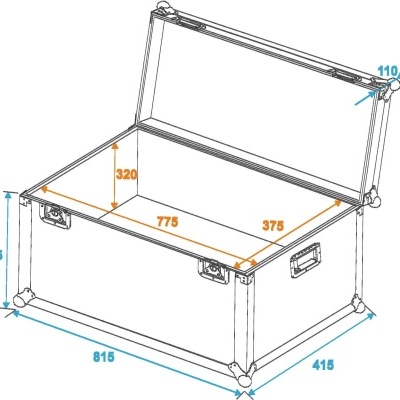 ROADINGER Universal Transport Case 80x40cm
