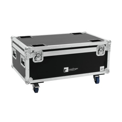 ROADINGER Flightcase 8x LED IP PAR 7x10W RGBL