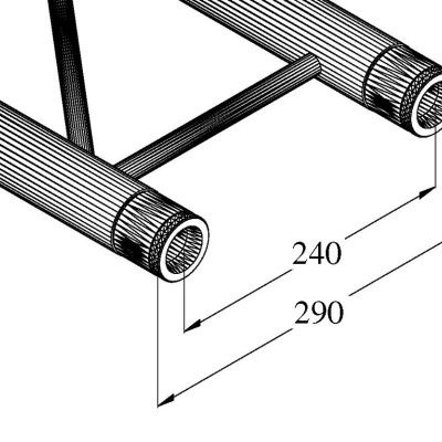 ALUTRUSS BILOCK BQ2-1000 2-way Cross Beam ALUTRUSS BILOCK BQ2-1000 2-way Cross Beam