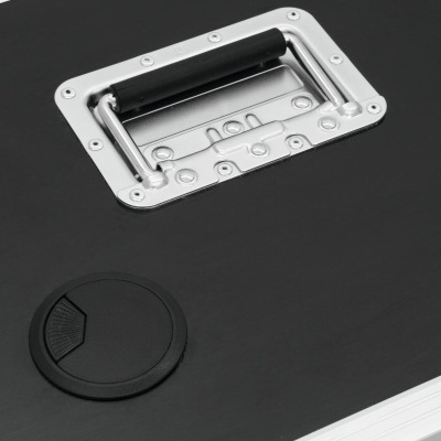 ROADINGER Flightcase 4x AKKU UP 4 QCL Spot QuickDMX