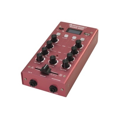 OMNITRONIC GNOME-202P Mini Mixer red