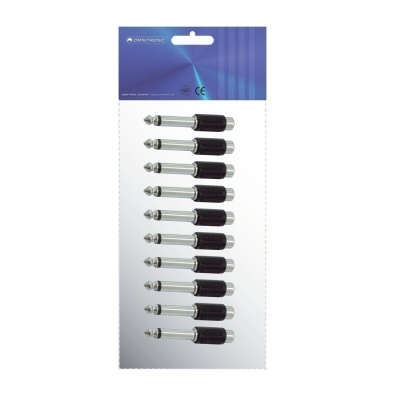 OMNITRONIC Adapter RCA(F)/Jack(M) 10x