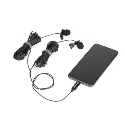 Saramonic LavMicro U3C - Dual lavalier microphone for USB-C device
