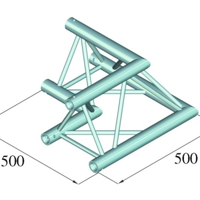 ALUTRUSS TRILOCK E-GL33 C-21 2-Way Corner 90°
