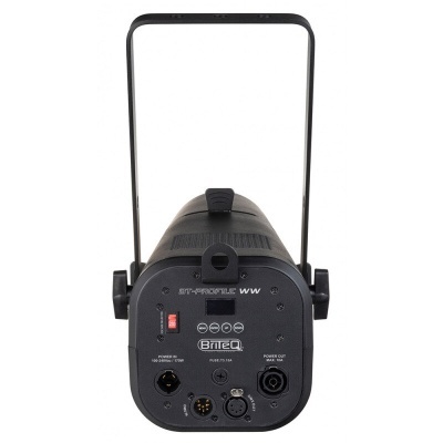 Briteq PROFILE WW - Very compact 3200 K white LED profile, 4 blades, 25° - 50° zoom