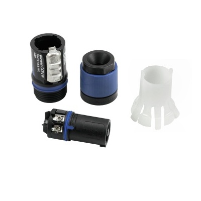 NEUTRIK PowerCon Cable Plug bu/bk NAC3FXXA-W-L