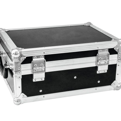 ROADINGER Flightcase 4x AKKU Flat Light Series