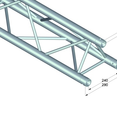 ALUTRUSS TRILOCK 6082-2500 3-Way Cross Beam