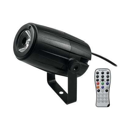 EUROLITE Mirror Ball 20cm with motor + LED PST-5 QCL Spot bk