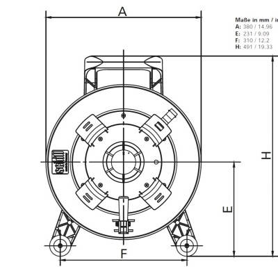 SCHILL Cable Drum GT 380.RM