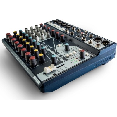 Soundcraft Notepad-12FX Small-Format Analog Mixing Console with USB I/O and Lexicon Effects