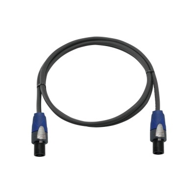 PSSO Speaker cable Speakon 2x2.5 1.5m bk