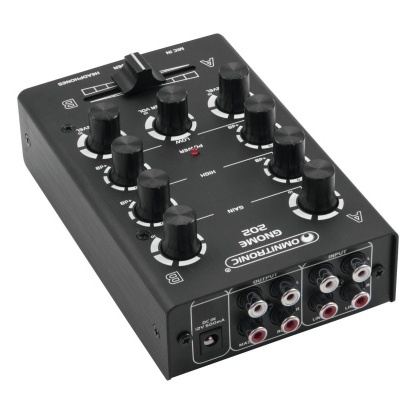 OMNITRONIC GNOME-202 Mini Mixer black OMNITRONIC GNOME-202 Mini Mixer black