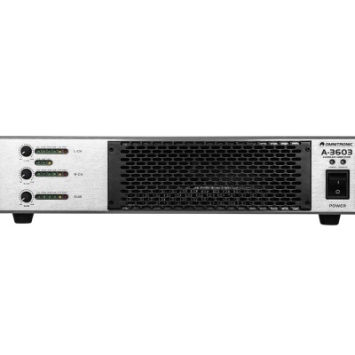 OMNITRONIC A-3603 Class-D 2.1 Amplifier OMNITRONIC A-3603 Class-D 2.1 Amplifier